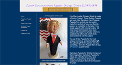 Desktop Screenshot of makemeapuppet.com